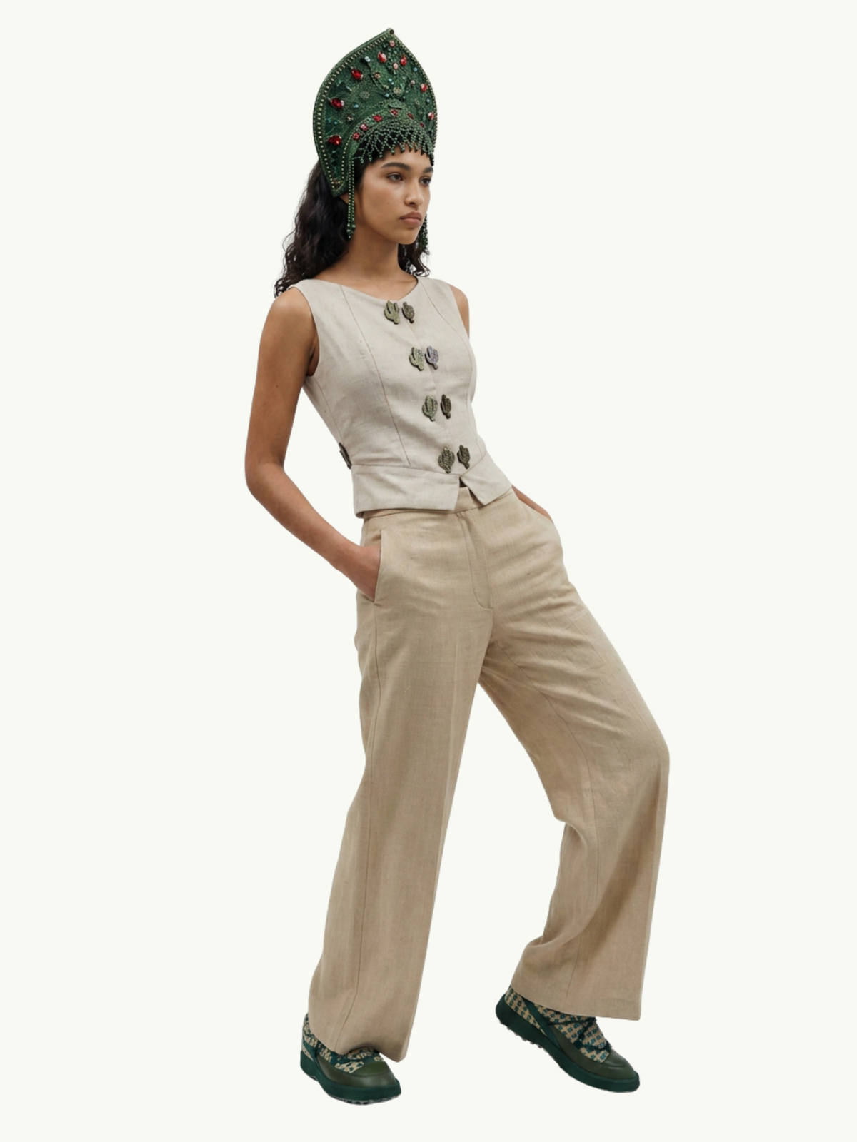 Flared Trouser