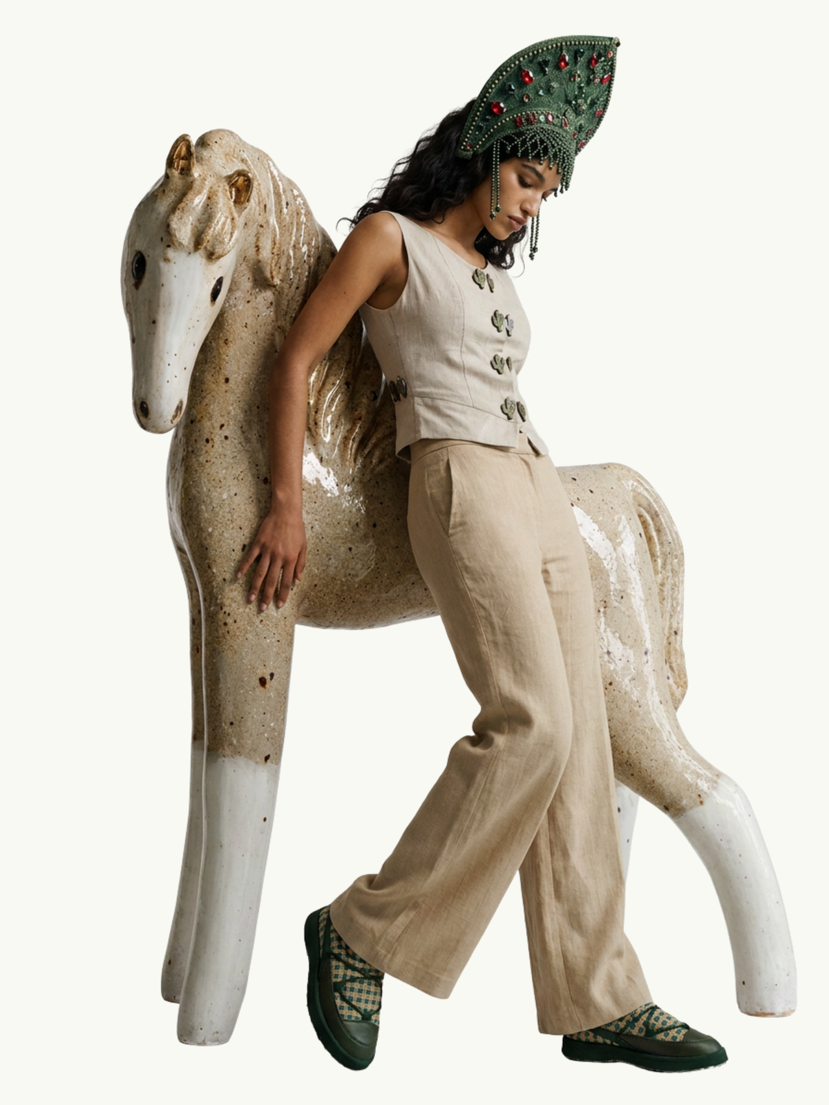 Flared Trouser