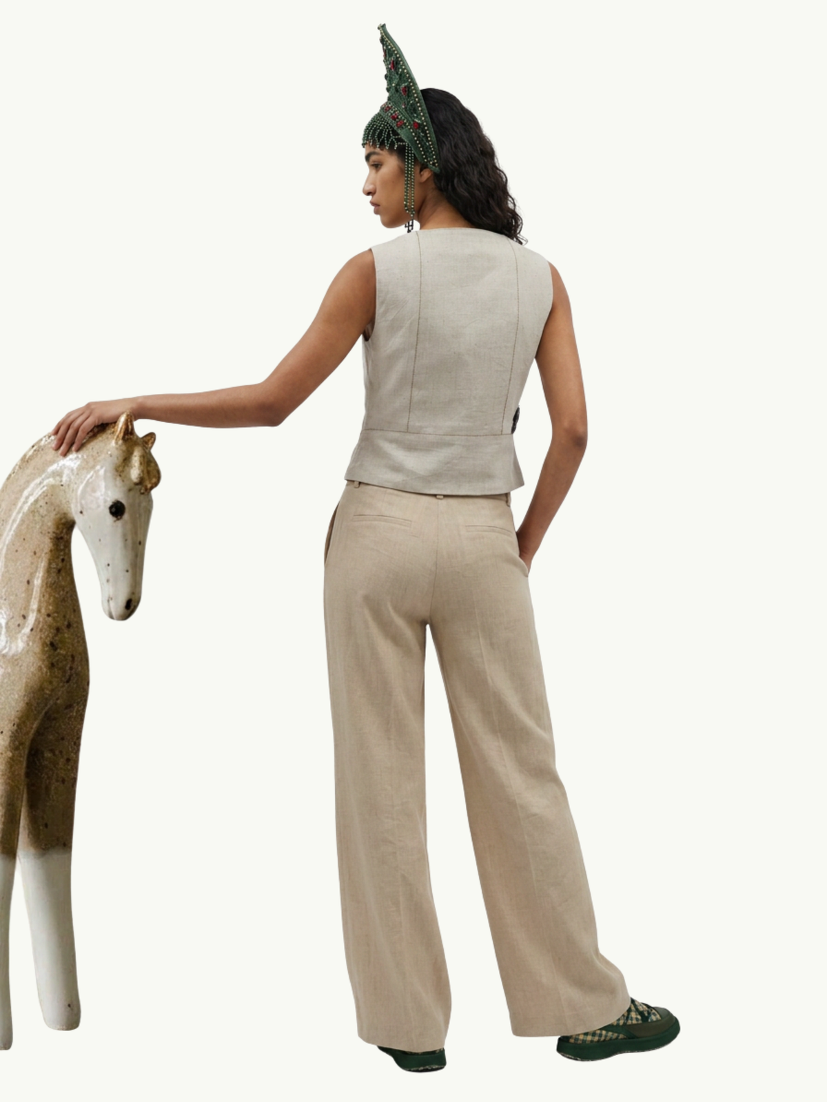 Flared Trouser