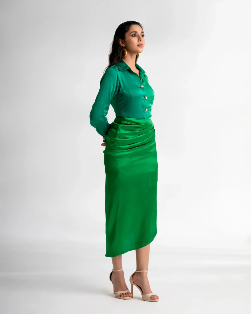 Elite Couture Drape Skirt – Haritima