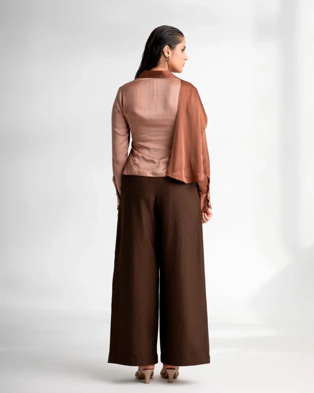 High-Waisted Designer Western Flair Pants – Malkin