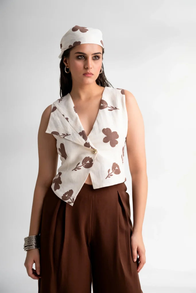 Women's Linen Power Waistcoat – Mrida
