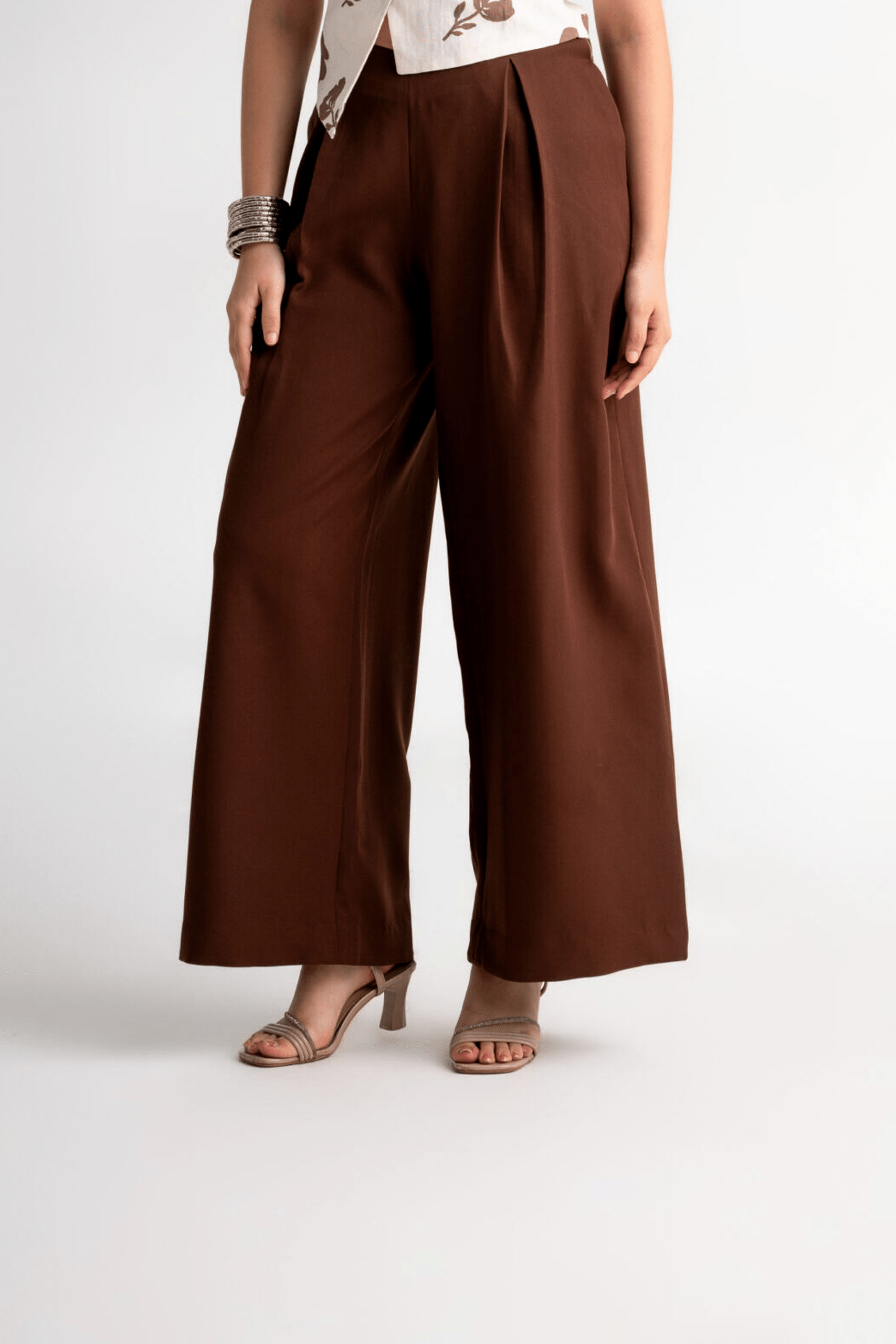 Luxury Pleated Couture Pants – Mrida